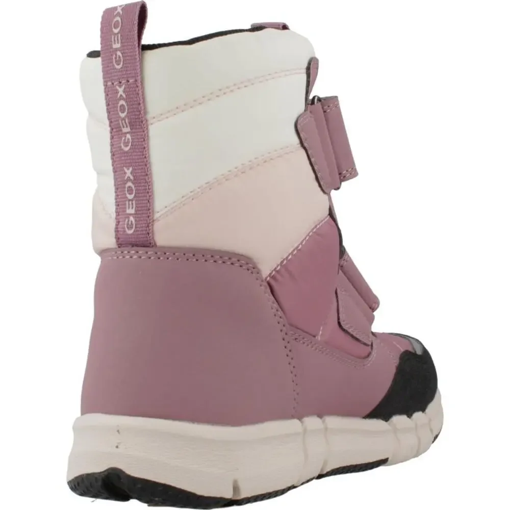 GEOX GIRL'S FLEXYPER BAB7 (LITTLE KID/BIG KID) DARK ROSE 30 (US 12 LITTLE KID) M